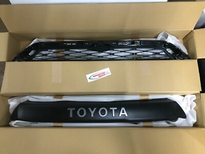 2020-2024 4RUNNER TRD PRO 2ND GEN GRILLE & CENTER GARNISH SET GENUINE TOYOTA