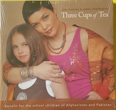 Three Cups of Tea - Jeni Fleming & Amira Mortenson (CD, 2006) New & Sealed