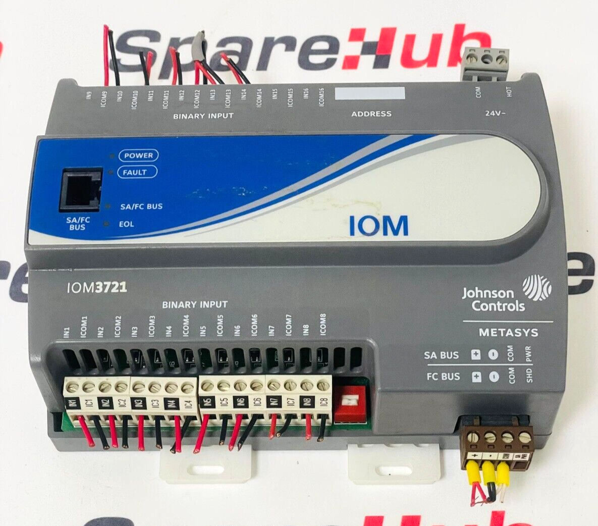 JOHNSON CONTROLS MS-IOM3721-0 Input Output Module | eBay