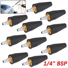 4.0GPM High Pressure Washer Rotating Turbo Nozzle Spray Tip 3600PSI 1/4" Quick