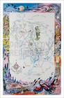 LORD OF THE RINGS MAP OF MIDDLE EARTH BALLENTINE BOOKS 1965 - VINTAGE REPRINT