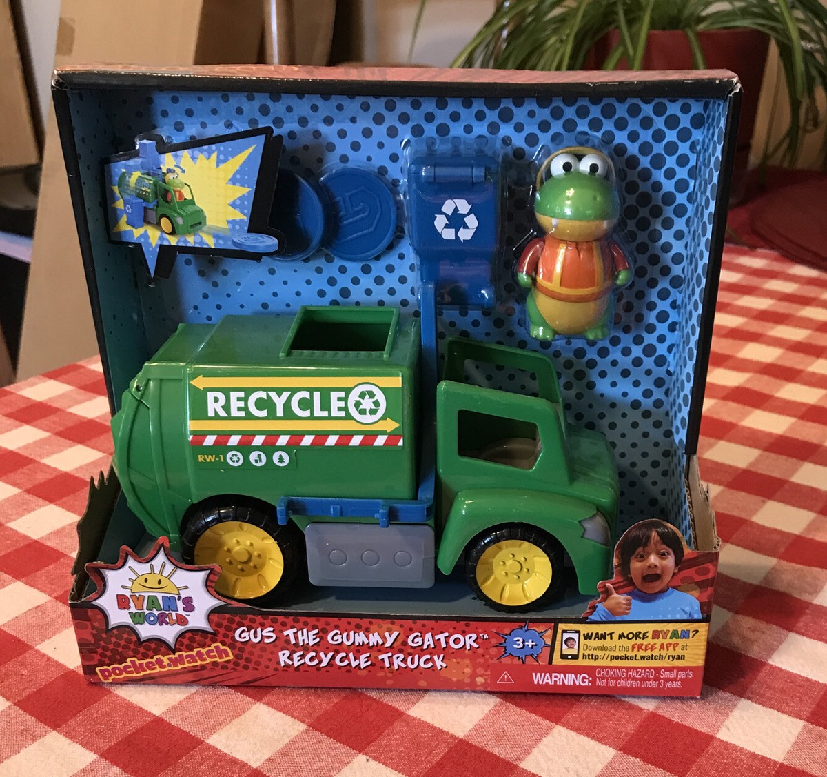 Cheap ryan's world gus recycle truck New Arrivals