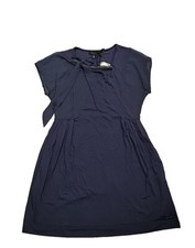 NWT NEW Twinset Simona Barbieri Girls Navy Blueberry Dress 12y