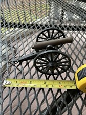 Vintage Brass and Cast Iron Cannon Marked 01/ 2 MFCO