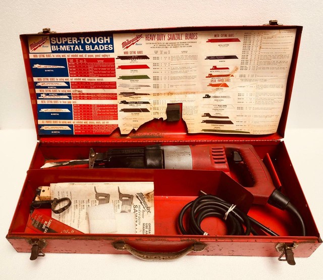 MILWAUKEE 6507 HEAVY DUTY SAWZALL RECIPROCATING SAW 120 V FREE