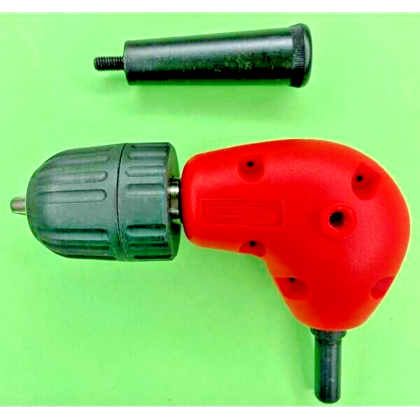 Right Angle Drill Attachment with Hand Grip & Keyless Chuck POWERFIX (KS 222)