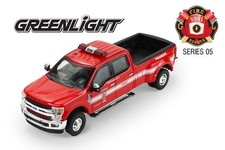 2018 FORD F-350 PICKUP "LA FIRE DEPARTMENT" 1/64 DIECAST GREENLIGHT 67070F/48