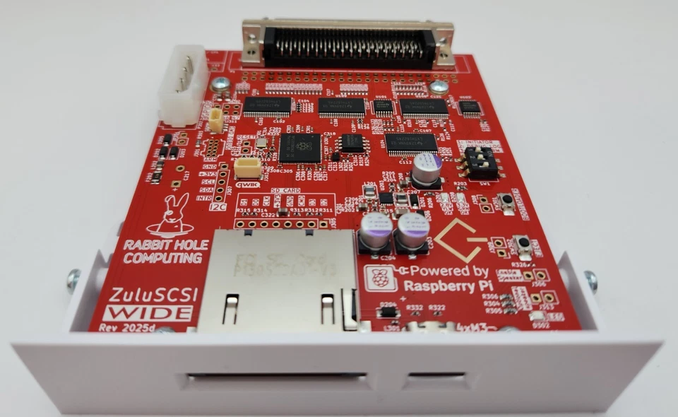 ZuluSCSI Wide Ultra Wide SCSI SSD 3.5" bracket bundle - up to 33 MB/sec reads - Image 2 of 4