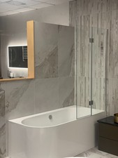 Waters Ex Display Shower Bath and Bathscreen (CUSTOMER COLLECTION ONLY)