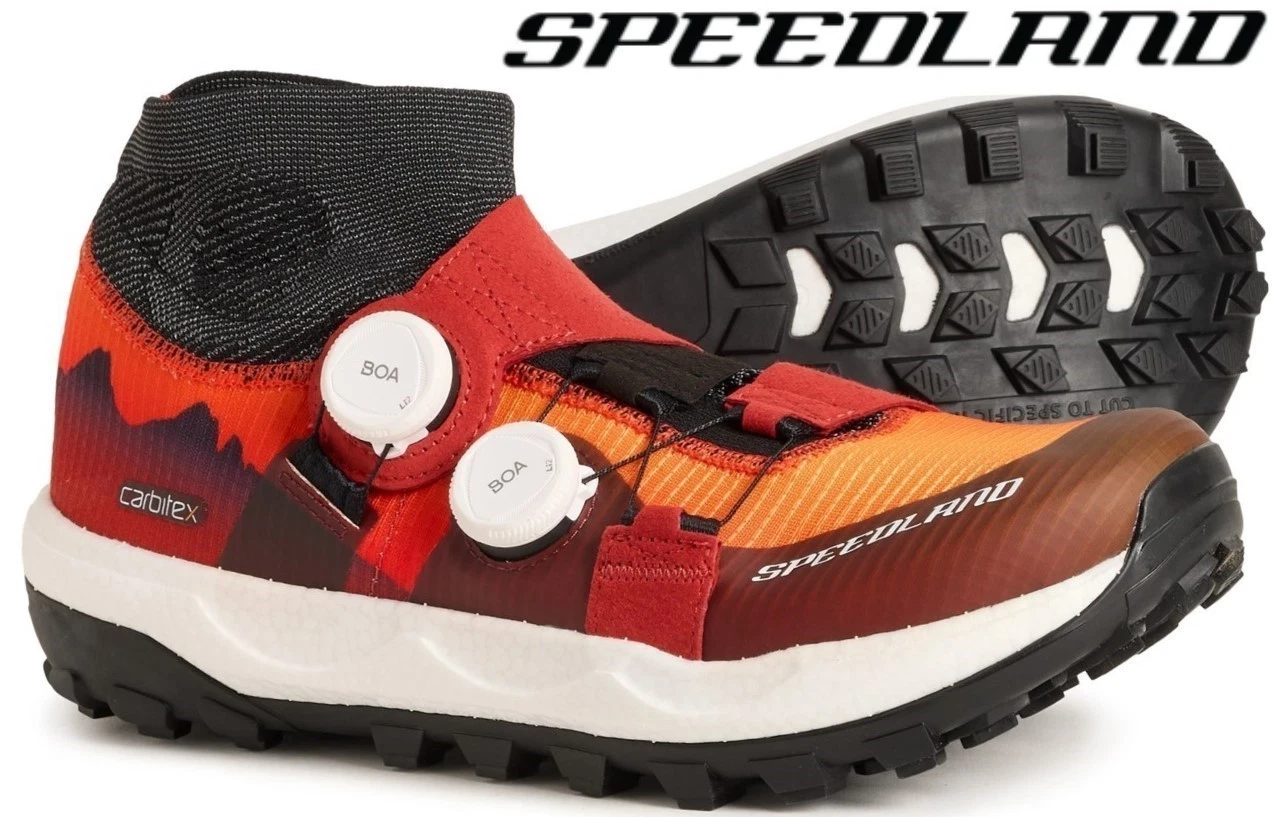 SPEEDLAND GL-SVT trail run shoes BOA dial sock gaiter low stack height 48 men 13