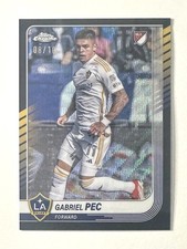 Gabriel Pec /10 Black Wave Refractor - 2025 Topps Chrome MLS - LA Galaxy