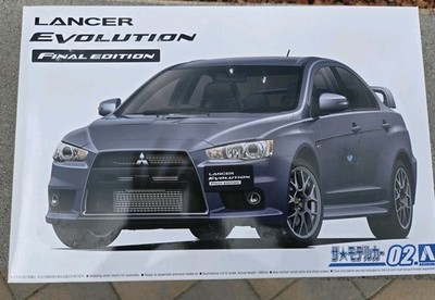 Aoshima: 1/24 Mitsubishi CZ4A Lancer Evolution X Final Edition Model K  02