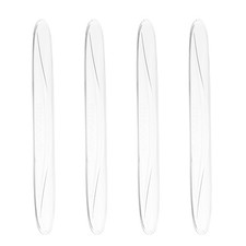 4pcs Car Door Edge Guards Protectors PU Side Door Edge Trim Strip Clear