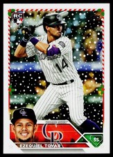 Ezequiel Tovar 2023 Topps Holiday #H90 RC Colorado Rockies