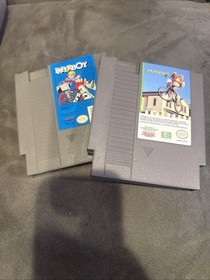 Paperboy And Paperboy 2 (Mindscape, 1985) NES Nintendo Game Lot Of 2 Tested