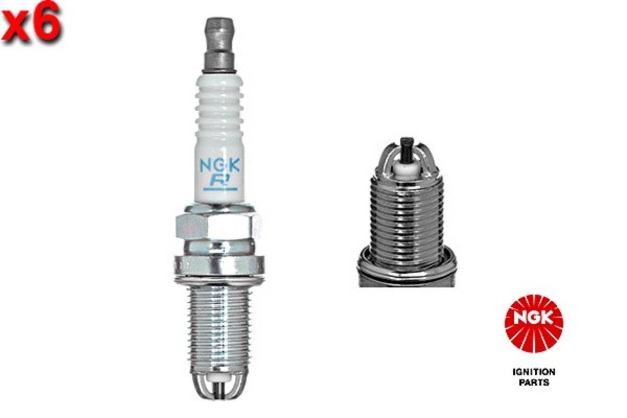 NGK 6x Spark Plug For AUDI 100 Avant MERCEDES SEAT SKODA VW 90-15 101000041AC