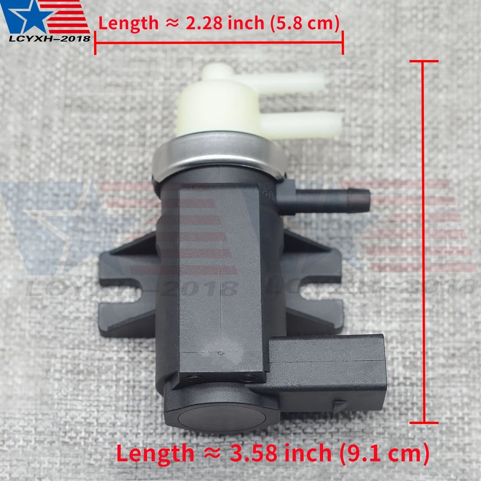 Electroválvula de control Turbo Boost para VW Beetle Jetta Golf Passat 1K0906627A Foto 2 de 4