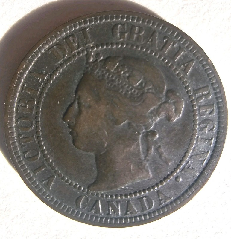 1898H Canada Large Cent, Nice Detail, 1898 H