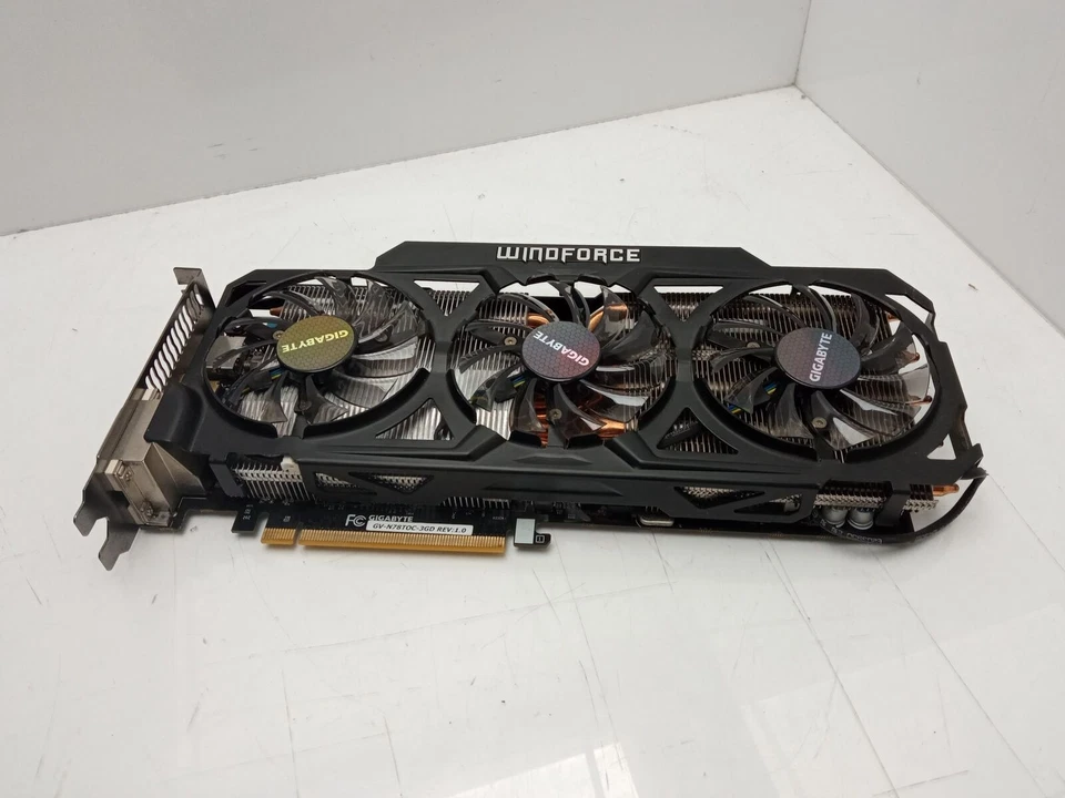 Gigabyte WindForce GTX 780 Ti 3GB DDR5 PCIe Video Graphics Card GV-N78TOC-3GD - Image 3 of 4
