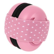 Baby Noise Cancelling Ear Muffs 1 Pair Reusable Pink Baby Ear Protection