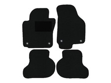 Fußmatten passend für VW Golf VI Typ 5K1, AJ5 (Baujahr 2008 - 2013), Classic sch