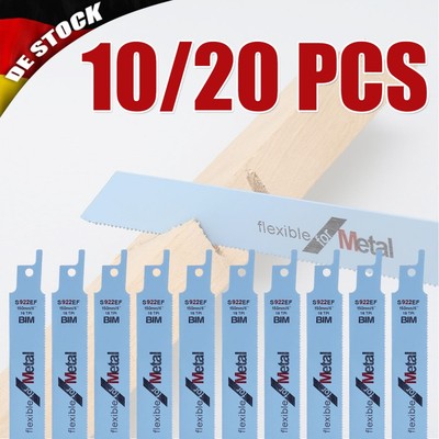 20 PCS Metall Säbelsägeblatt S922EF für Metall fit Profi Sägeblätter DHL NEU!