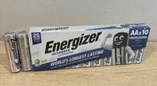 Energizer L91 Ultimate Lithium AA 1.5V Batteries 12 Pack Factory Sealed Exp 2049