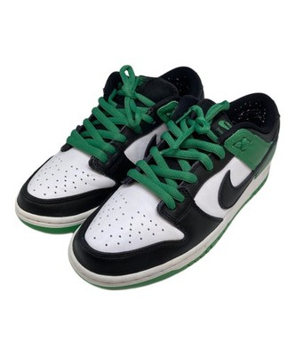 Nike Dunk Low Pro  Black And Classic Green BG518