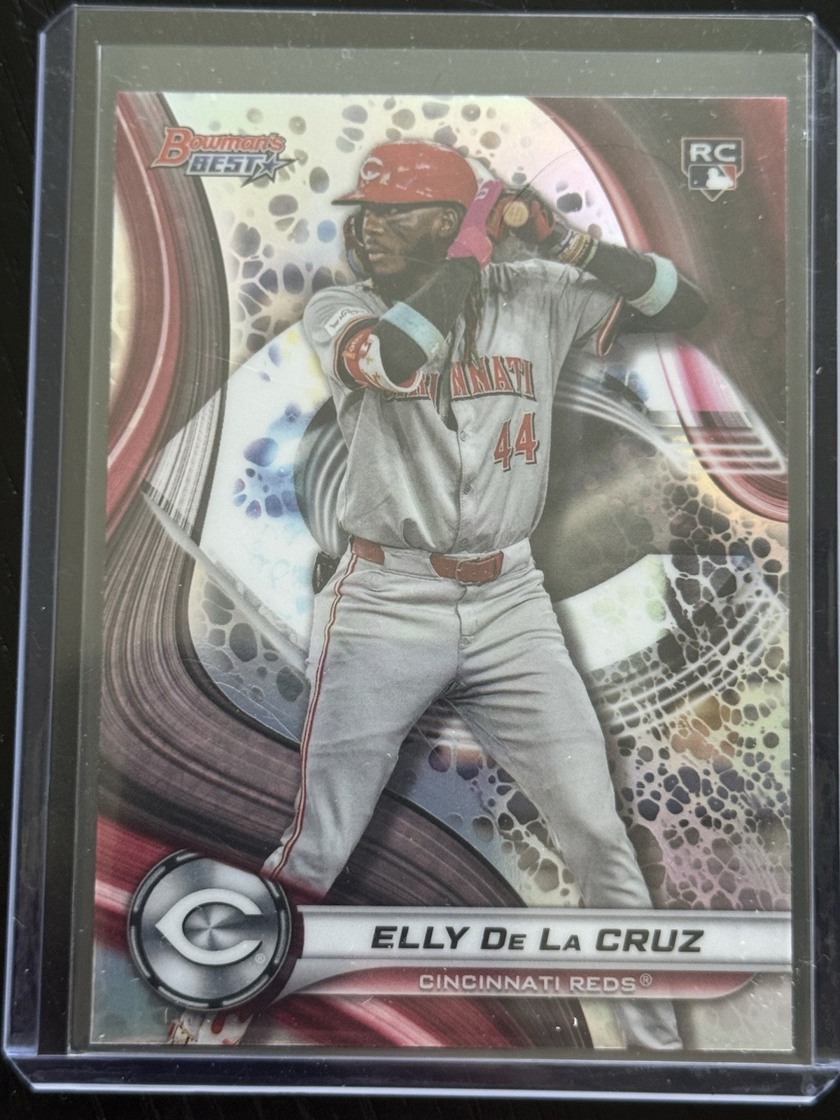 Elly De La Cruz 2024 Bowman’s Best REFRACTOR Cincinnati Reds #20 RC