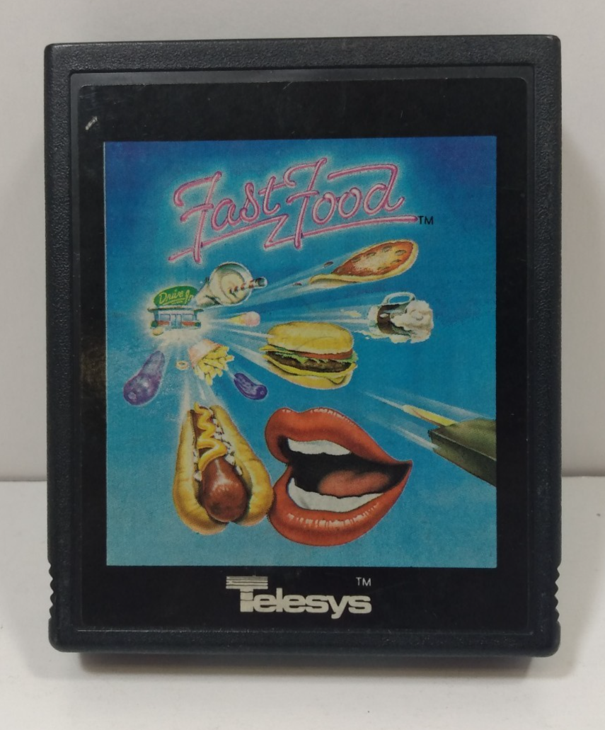 Atari 2600 Fast Food 1982 Original Game Cartridge Only