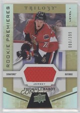 2016 Trilogy Rookie Premieres Level 1 Green Relics 80/399 Thomas Chabot #63 0o5t
