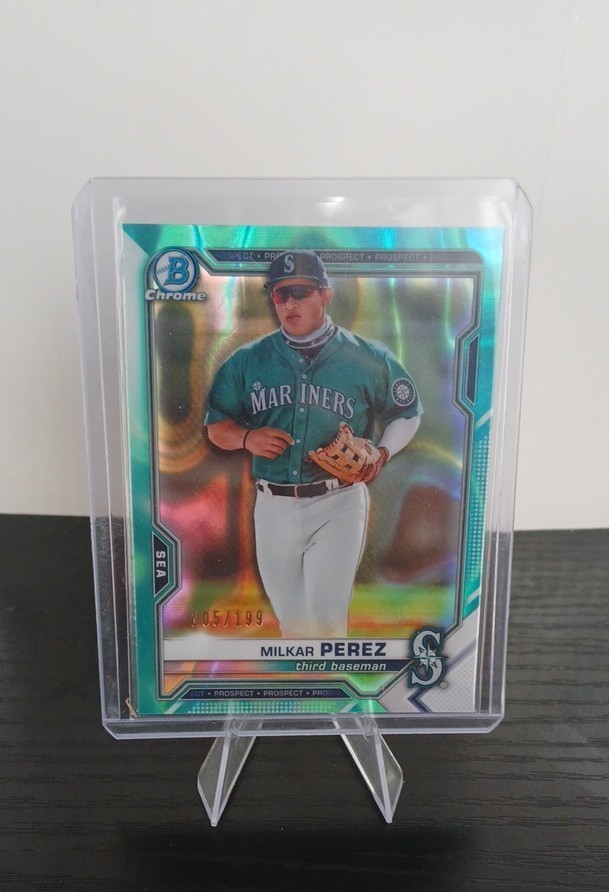 2021 Bowman Chrome Milkar Perez