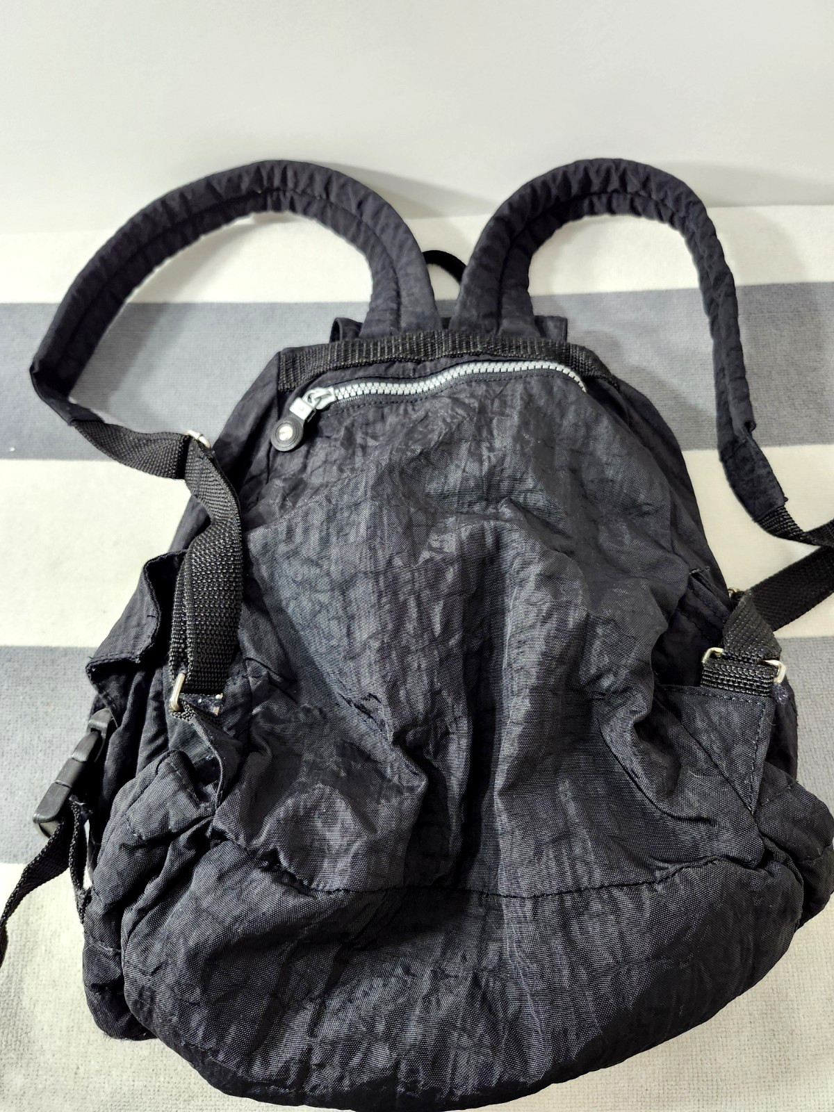KIPLING Black Nylon Drawstring Backpack - image 3