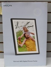 ARZOPA Digital Picture Frame 15.6" Large WiFi Digital Electronic Photo Frame