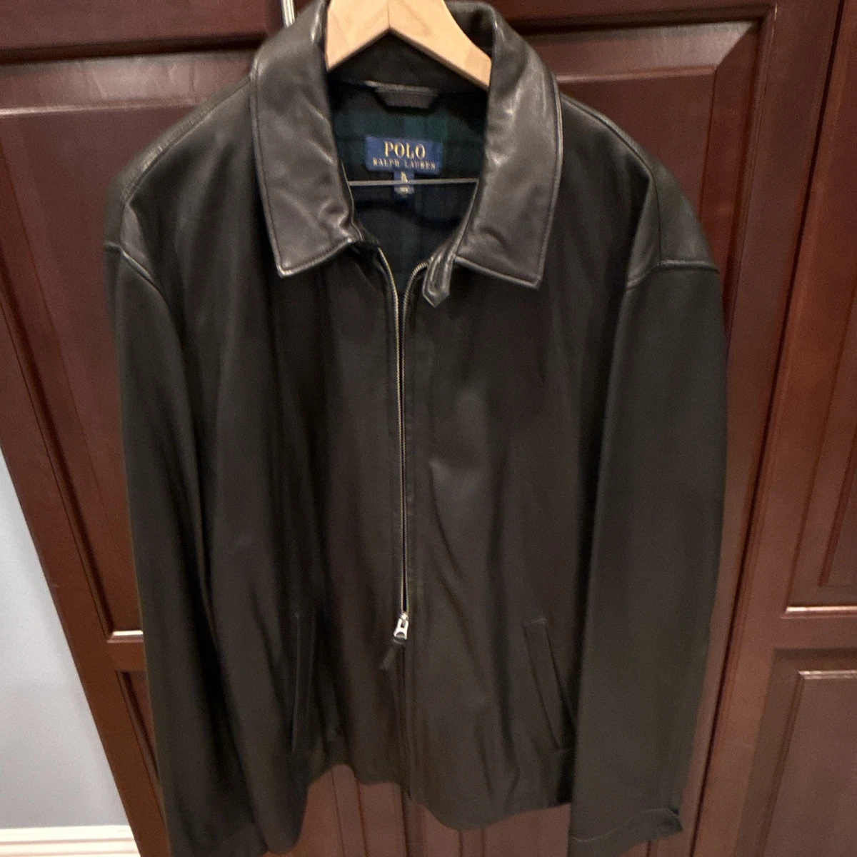 Polo Ralph Lauren Zip Leather Outer Shell Coats, Jackets & Vests