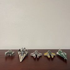 Micro Galaxy Squadron 5 Star Fighters Loose No Figures