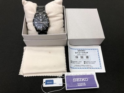 Seiko 7S26-02T0 Automatic Black Dial Watch Water-Resistant From Japan