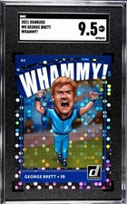 2021 Panini Donruss WHAMMY! - George Brett #W8 - SGC 9.5 - Kansas City Royals 👑