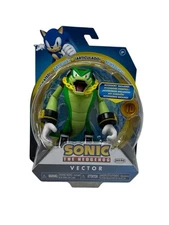 SONIC The Hedgehog VECTOR w/ Accessory Jakks Pacific 4" Action Figure