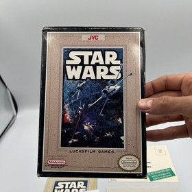Star Wars NES CIB Complete w/ Box, Manual, Inserts + Sleeve &ndash; Authentic Nintendo