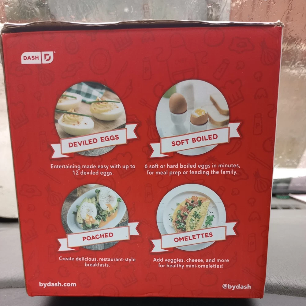 6-Egg Electric Dash Egg Cooker – Fast & Easy Breakfast Maker 6-Egg Electric Dash Egg Cooker – Fast & Easy Breakfast Maker