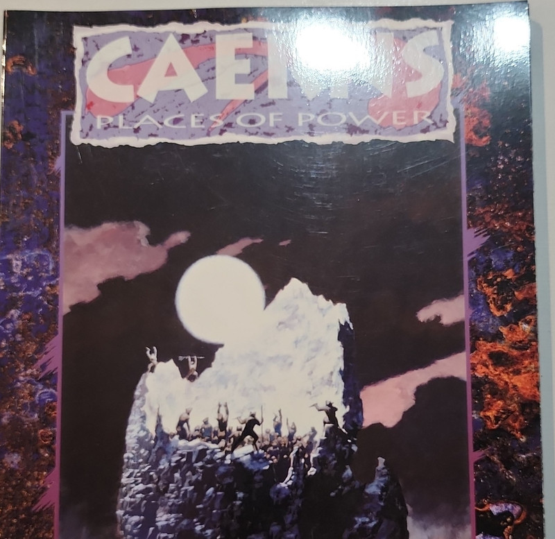 White Wolf Caerns: Places of Power Werewolf: The Apocalypse RPG Supplement 1993