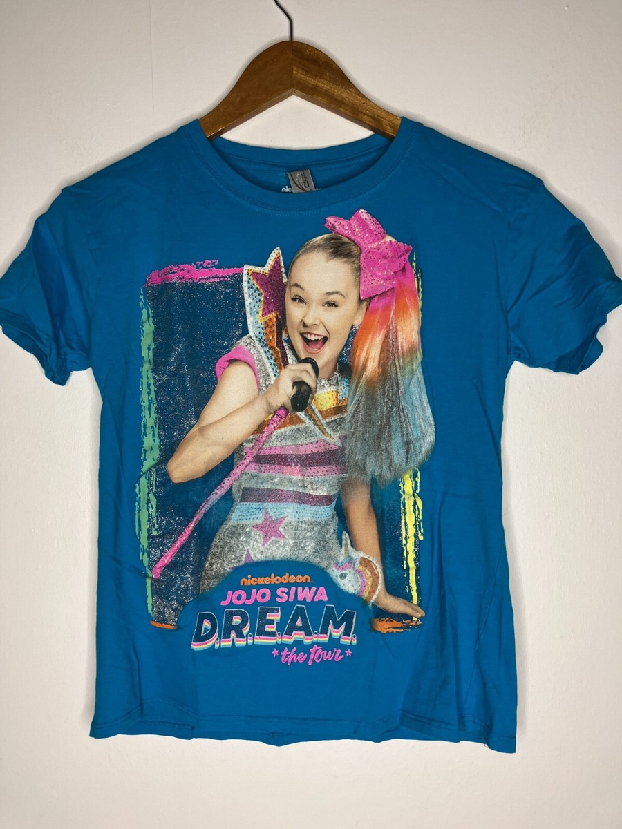 Nickelodeon Jojo Siwa Dream Tour 2019 Girls Large T-Shirt