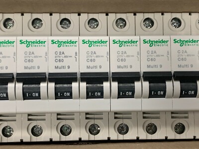 QTY-1 Schneider Electric 24426 Multi 9 C60 1P 2A C Curve 277V 5K Circuit Breaker