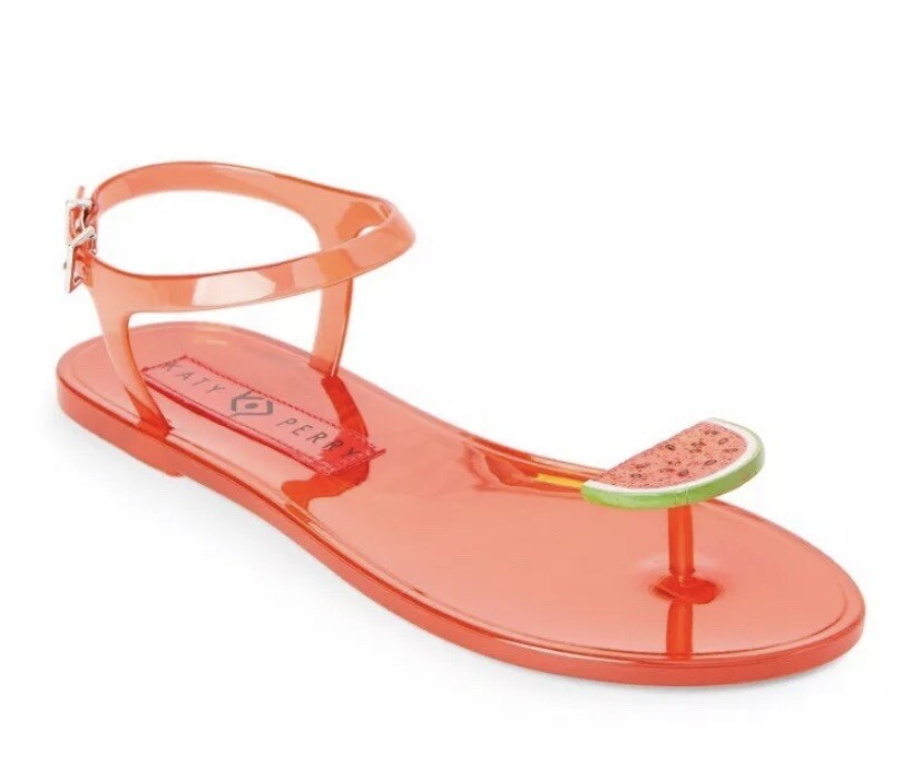 watermelon jelly sandals
