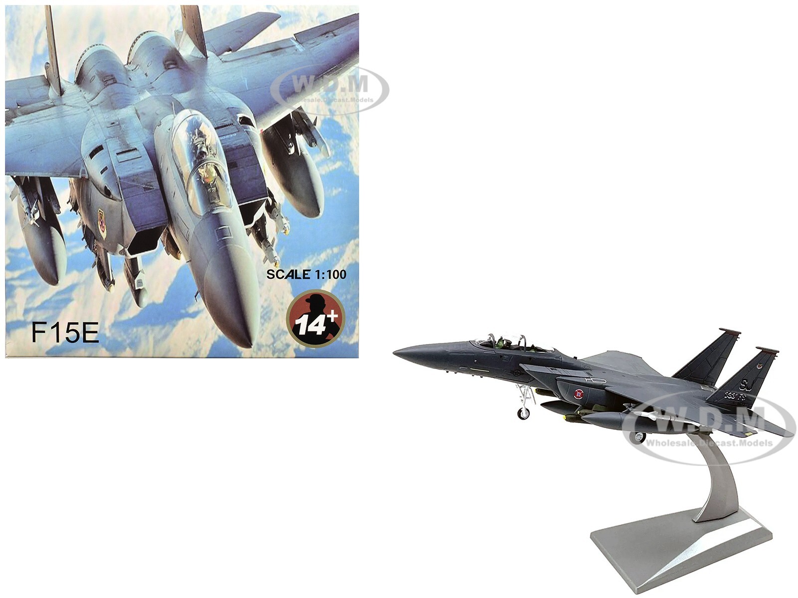 MCDONNELL DOUGLAS F-15E STRIKE EAGLE LANCERS 1/100, ИЗГОТОВЛЕННЫЙ НА ЗАКАЗ, МОДЕЛЬ FS058B