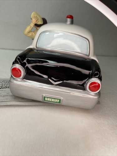 RARE The Andy Griffith Show Police Patrol Car Cookie Jar Vandor Limited Edition - Picture 6 of 7