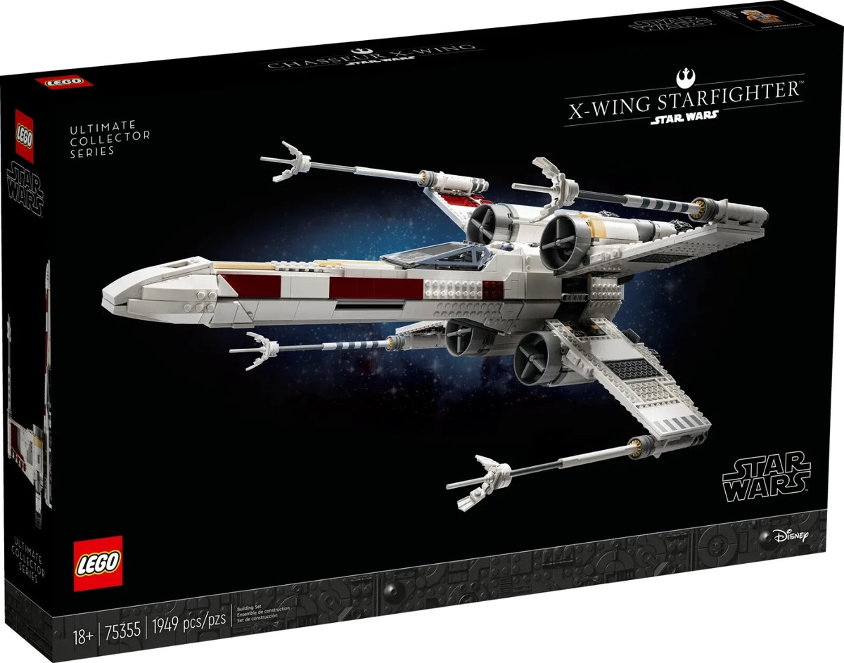 Lego X-wing Starfighter UCS {3rd edition} 75355 Star Wars Minifigure  Building