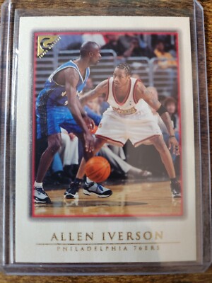 1999-00 Topps Gallery Allen Iverson #60 Philadelphia 76ers HOF MVP All-Star