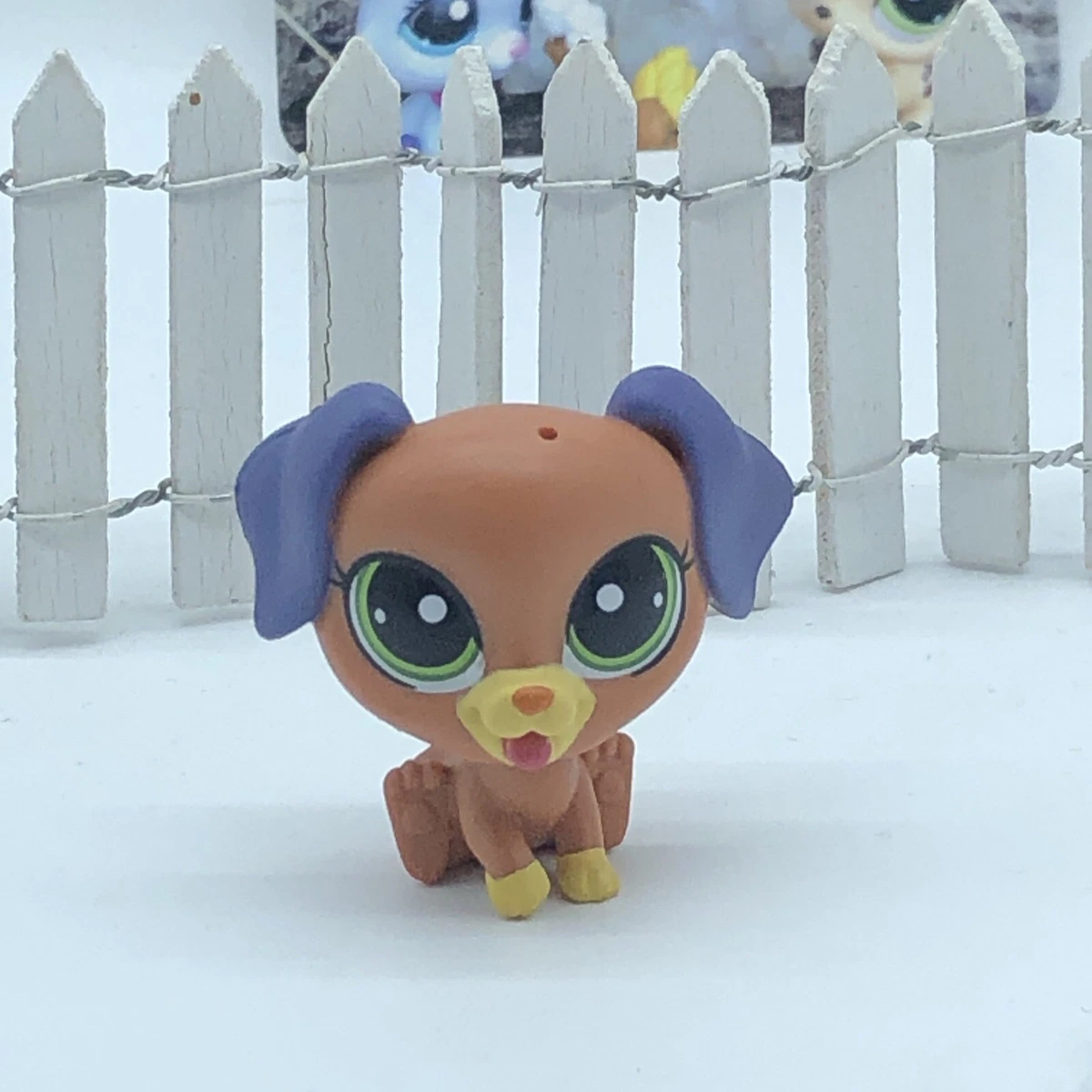 Littlest Pet Shop PITC City Barcode 30 PUP TACARO the Labrador Dog LPS